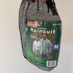 Brand new clear adult poncho size medium